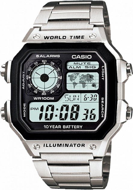 Đồng hồ Casio nam AE-1200WHD-1AVDF