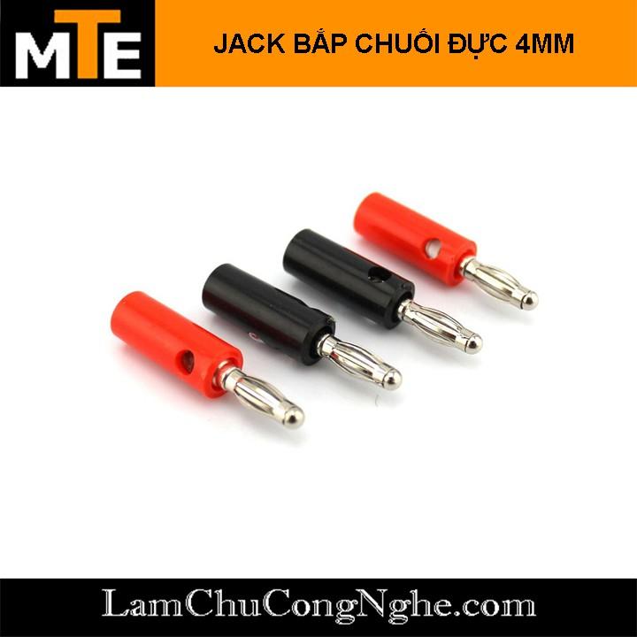 Cặp Jack bắp chuối 910MR 4mm Đực-Cái