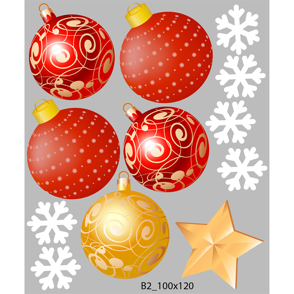 DECAL TRANG TRÍ NOEL 2021 COMBO SỐ 29
