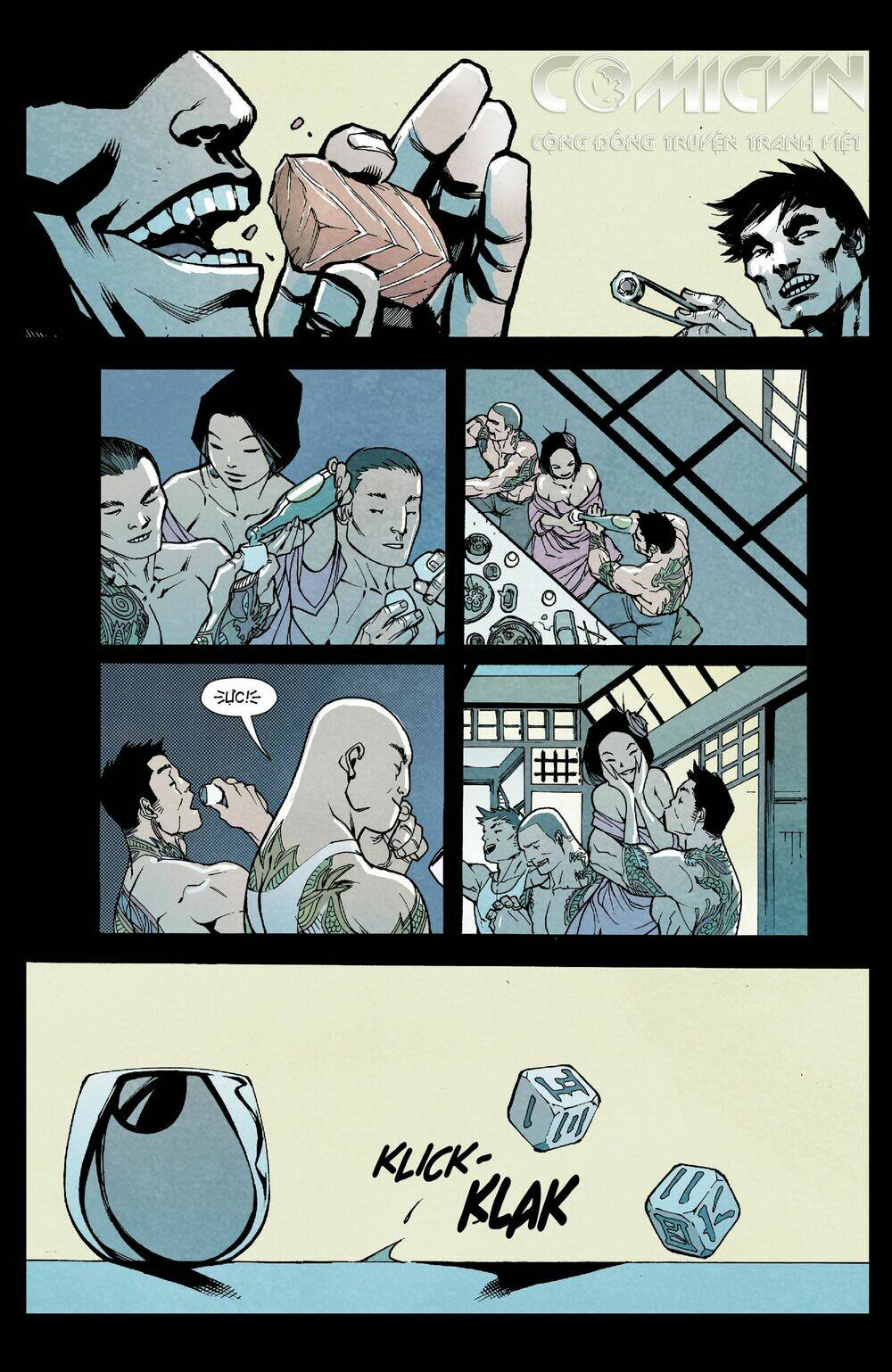 get jiro: blood & sushi - sushi quyện máu chapter 1 7