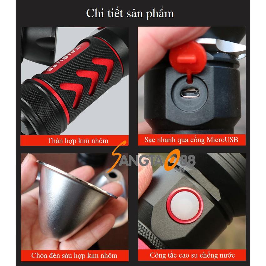 Đèn pin siêu sáng công suất lớn X16