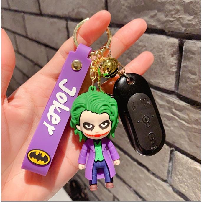 Móc Khóa Joker Hề PVC Loại Tốt