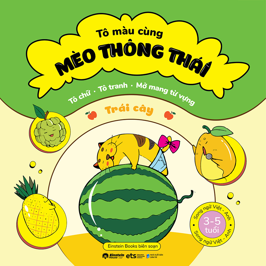 Tô Màu Cùng Mèo Thông Thái