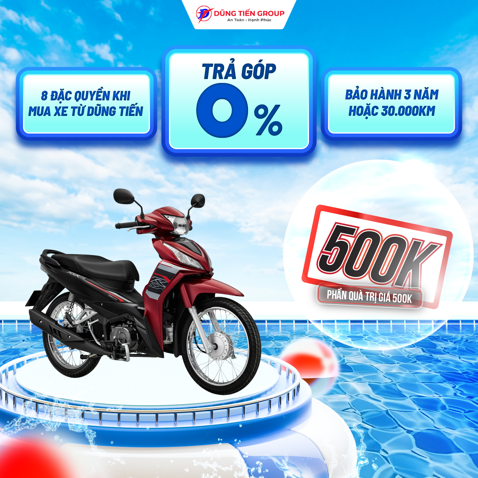 Xe Máy Honda Wave RSX 2026 Phiên Bản Tiêu Chuẩn