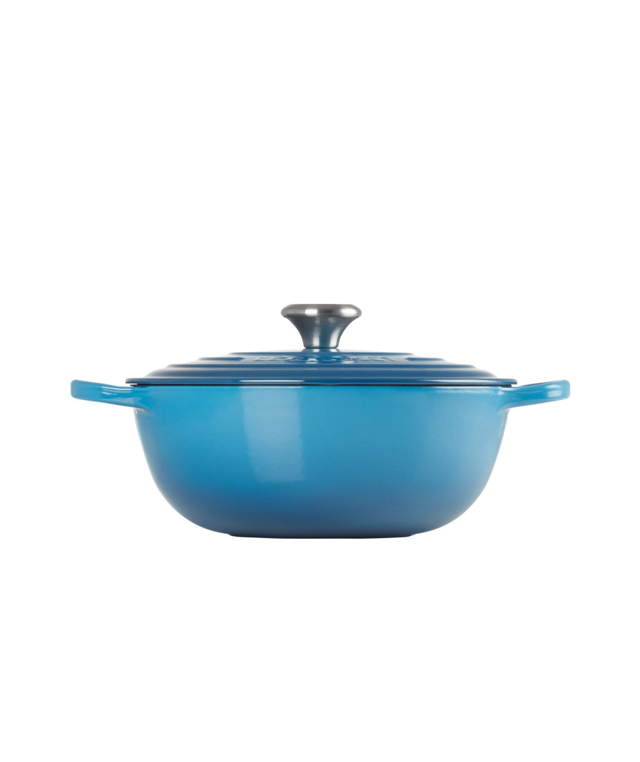 Nồi gang Le Creuset La Marmite,schwarzes Interieur 26cm Marseille Blau Hàng Chính Hãng