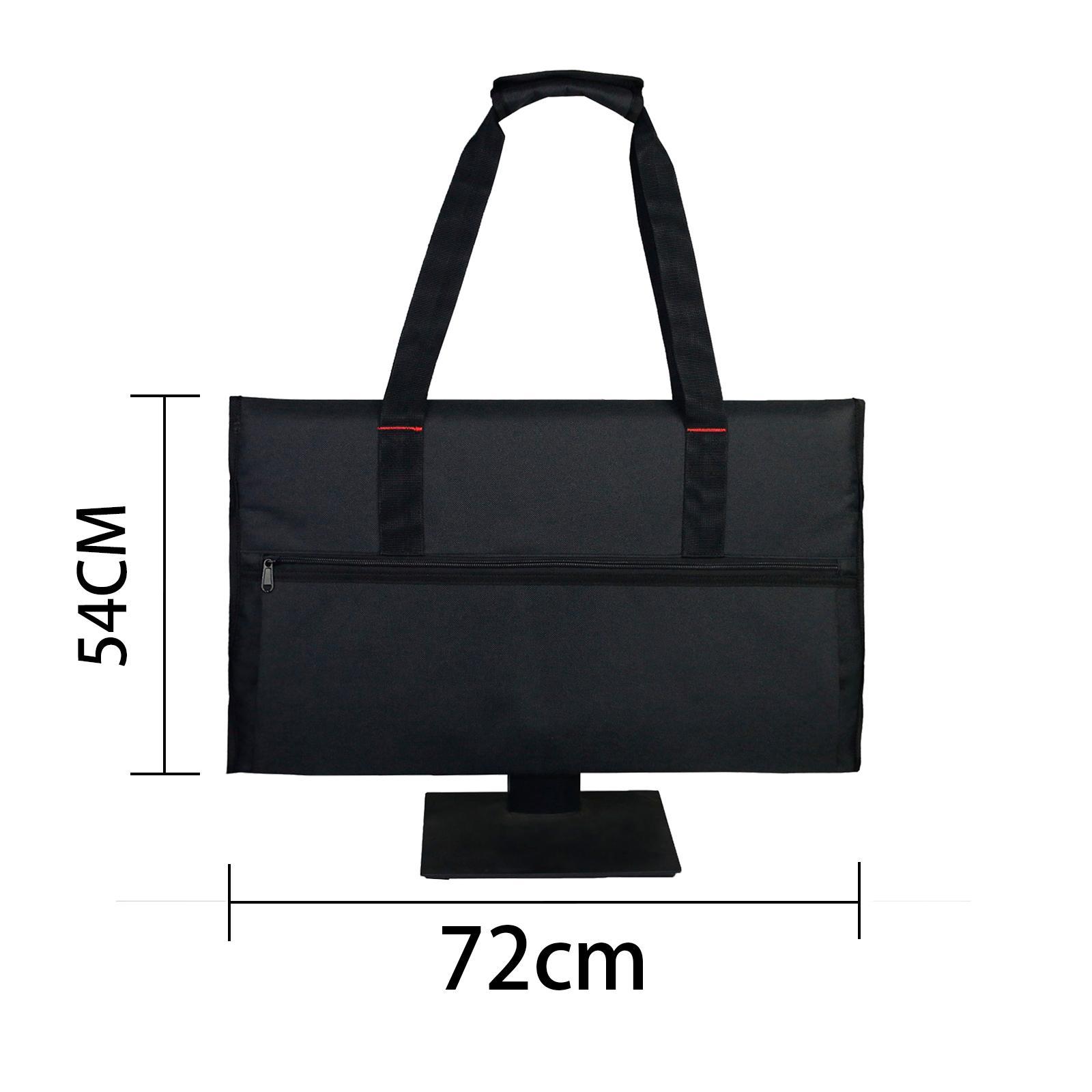 2 Pcs Outdoor Travel Carrying Case Screen Computer Bag for LCD Screens