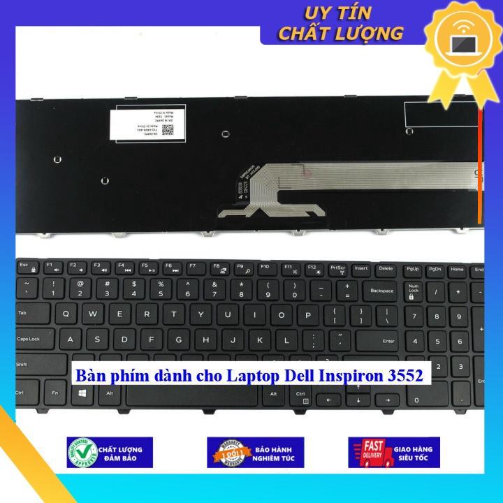 Bàn phím dùng cho Laptop Dell Inspiron 3552 - Hàng Nhập Khẩu New Seal