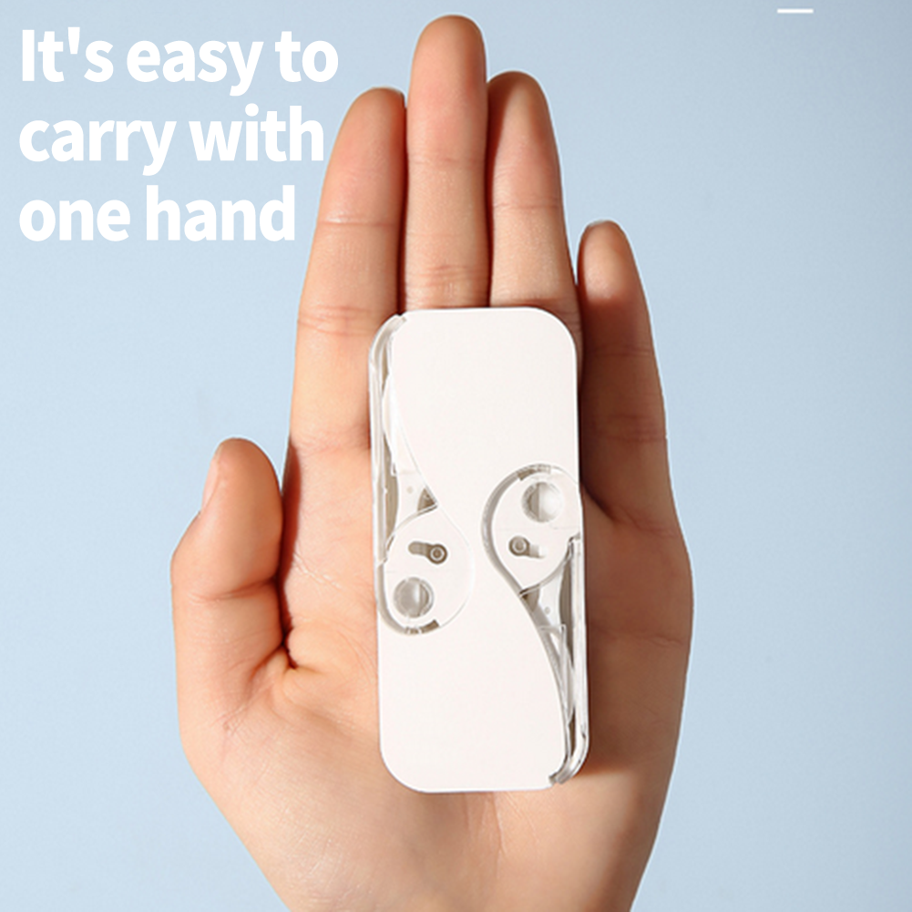 2 Gói Nhựa Tự Động Di Động Răng Flosser Hộp Bảo Quản Chỉ Chọn Hộp Đựng Tiện Lợi Thiết Thực Tuyệt Vời Cho Du Lịch Cắm Trại