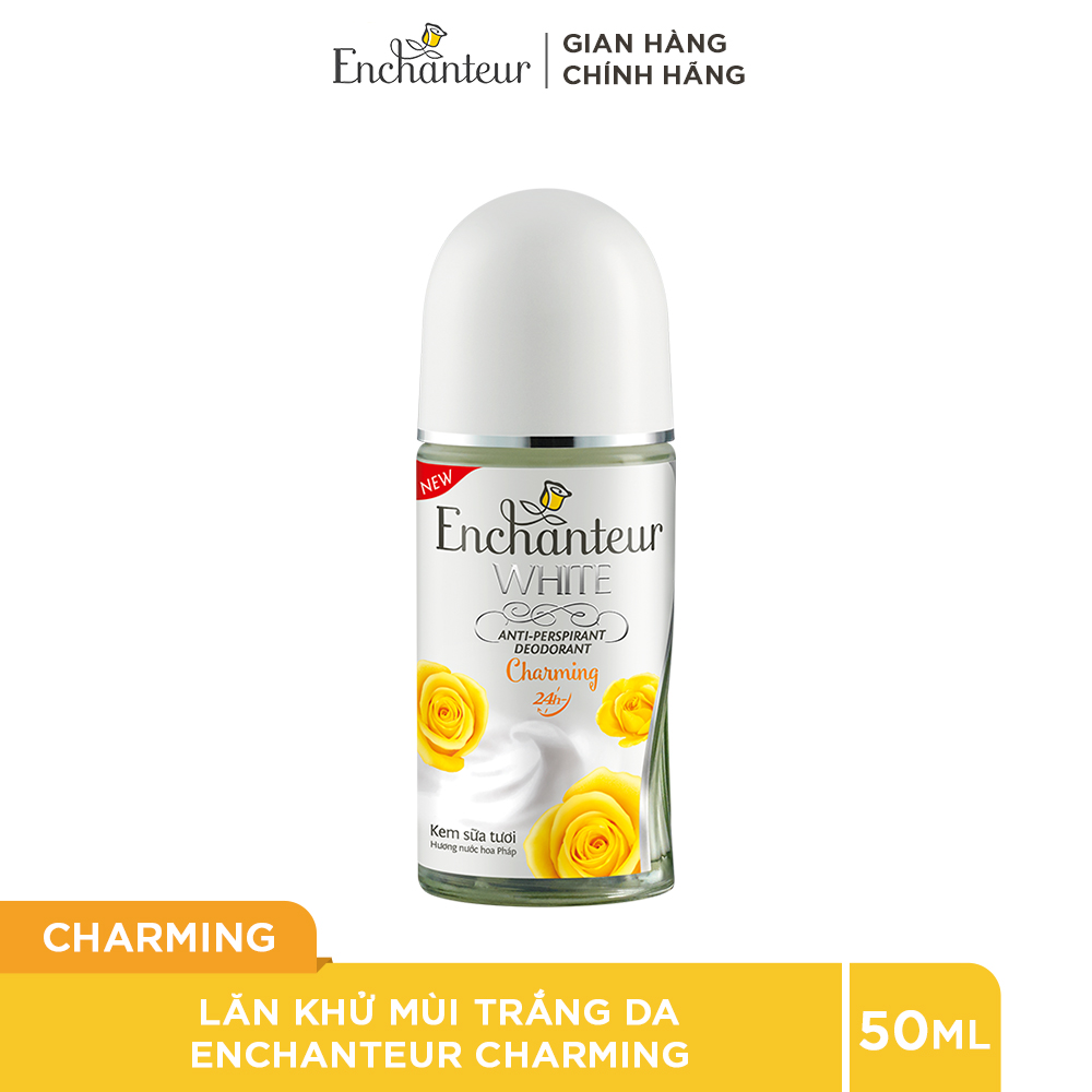 Lăn khử mùi trắng da Enchanteur Charming 50ml