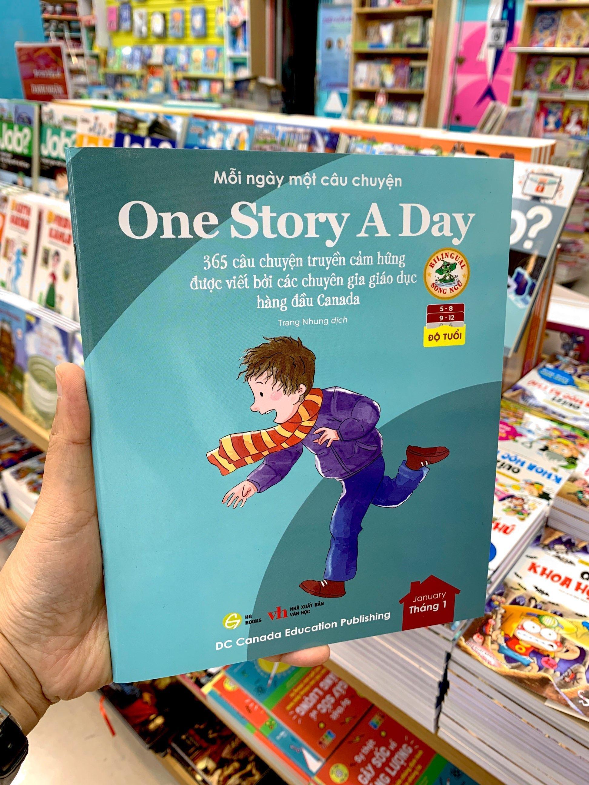 Sách - Sách Mỗi Ngày Một Câu Chuyện - One Story A Day - 365 Câu Chuyện Truyền Cảm Hứng Giáo Dục Hàng Đầu Canada (Trọn Bộ)