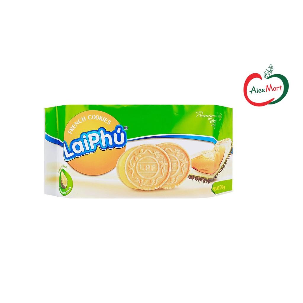 Bánh cookies Lai Phú kem sầu riêng 120g