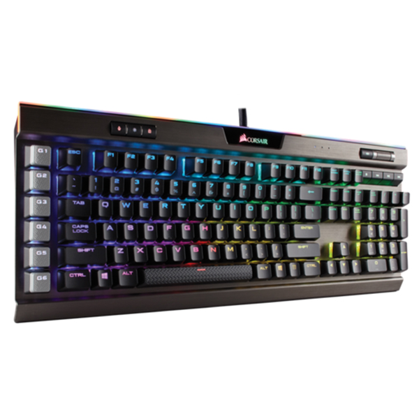 Bàn Phím Cơ Gaming Có Dây CORSAIR K95 Platinum RGB Gunmental MX Speed CH-9127114-NA - Hàng Chính Hãng