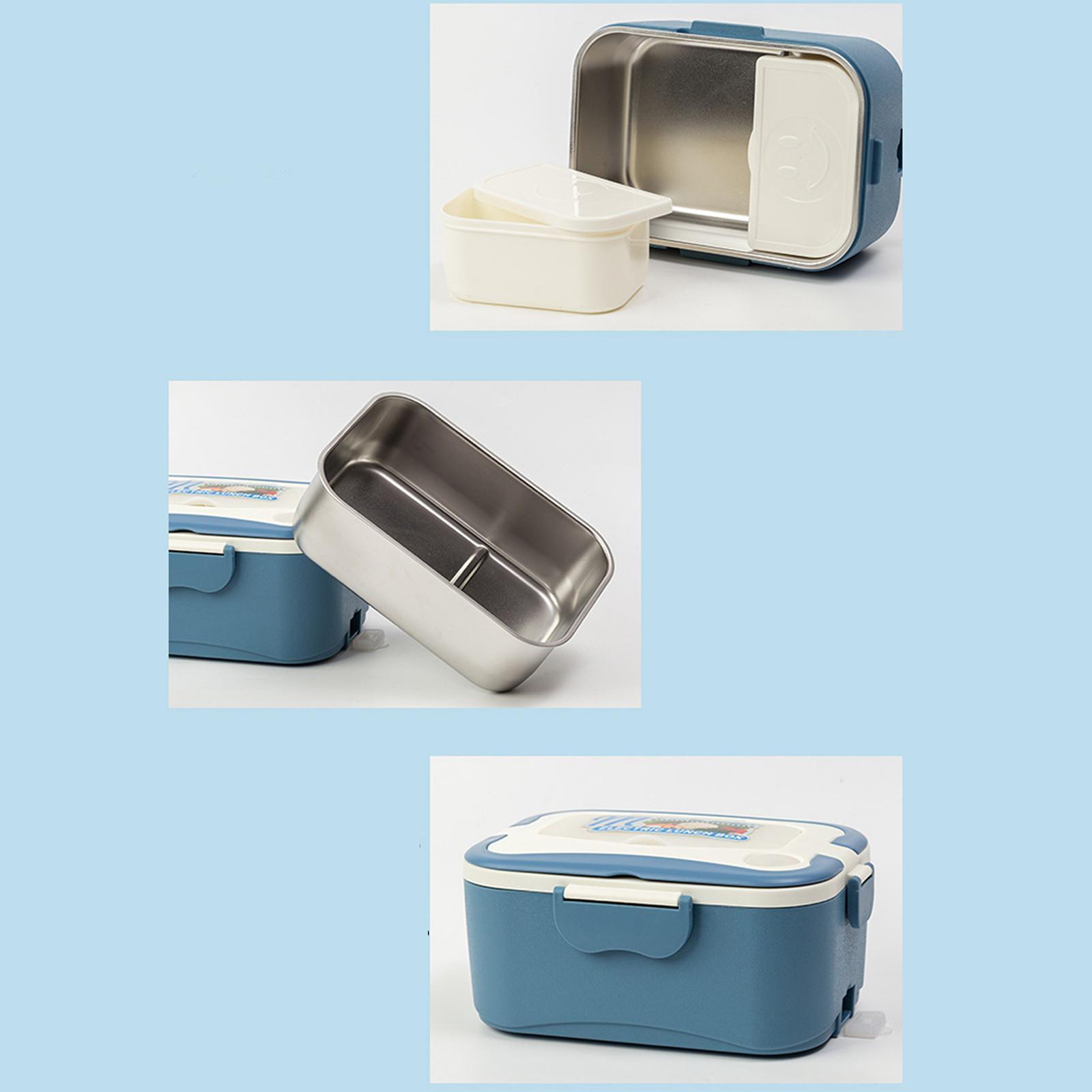 Car Lunch Box Food Heater Leakproof Portable for Office Adults