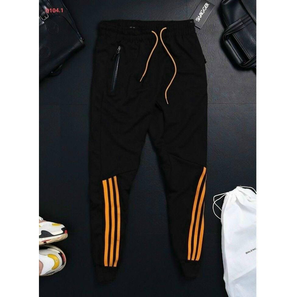 Quần Jogger Nam Nữ 3 Sọc Form Ống Rộng Bo Gấu Vải Mịn Năng Động Trẻ Trung Form Chuẩn, Chất Dày Đẹp