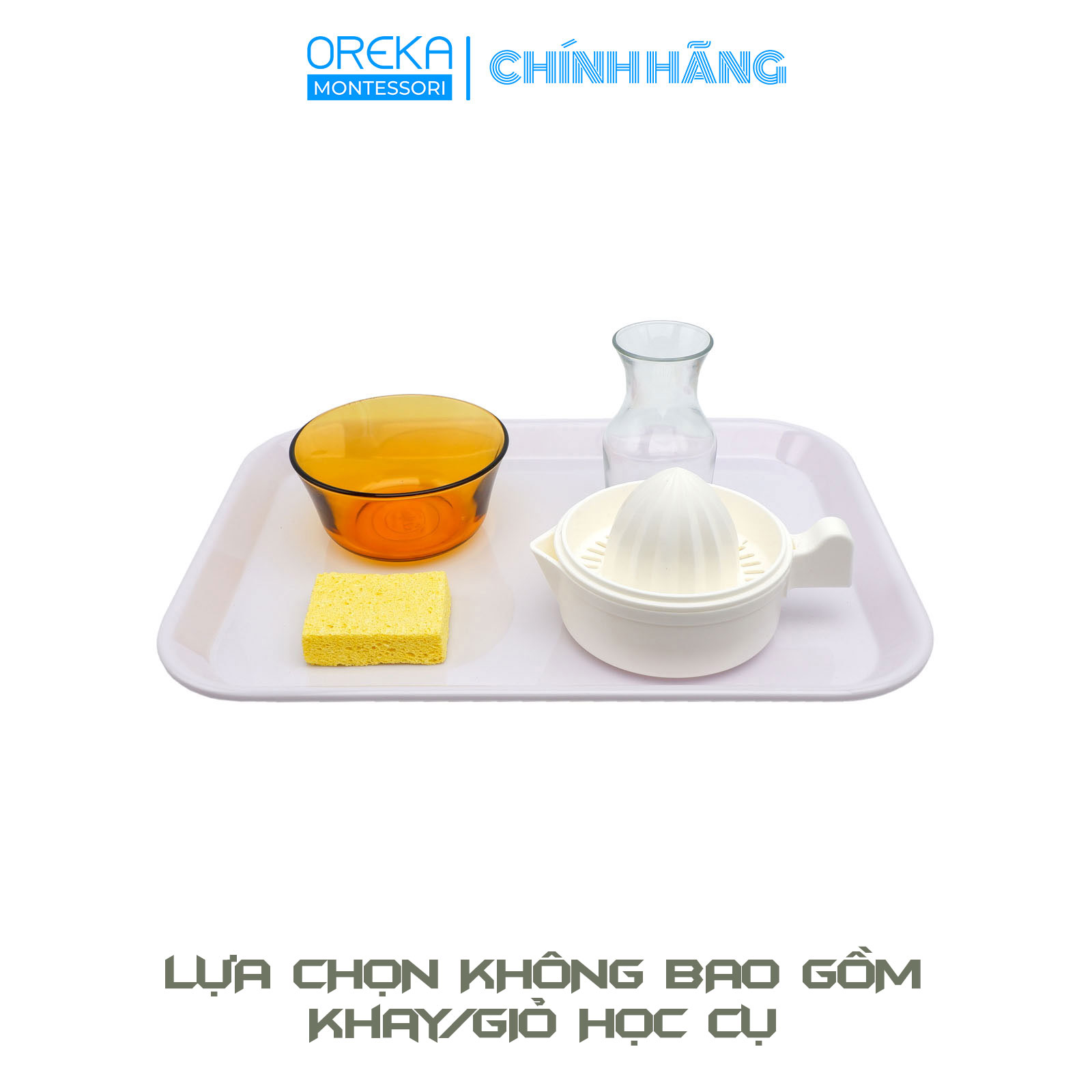 Bộ giáo cụ Oreka Montessori Vắt cam