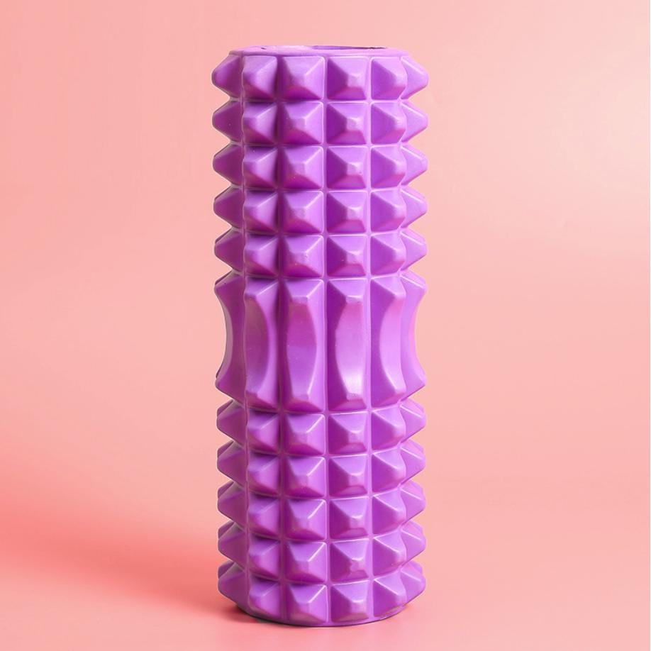 Con Lăn Foam Roller Massage gai - Ống Lăn Dãn Cơ Tập Gym, Yoga, Thể Hình