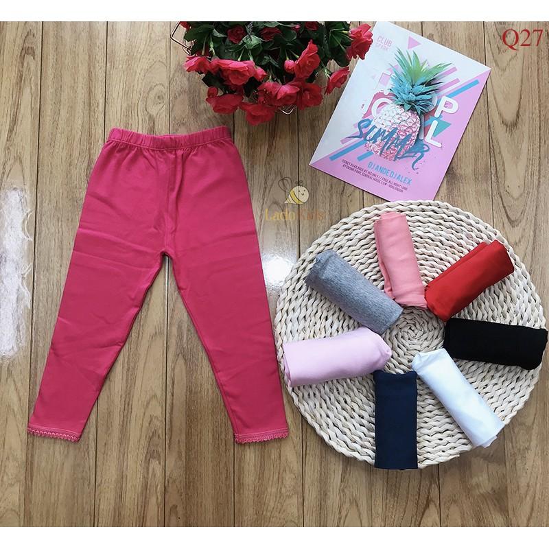 Quần Legging Dài Trơn Size ĐẠI (21-41kg) - Q27