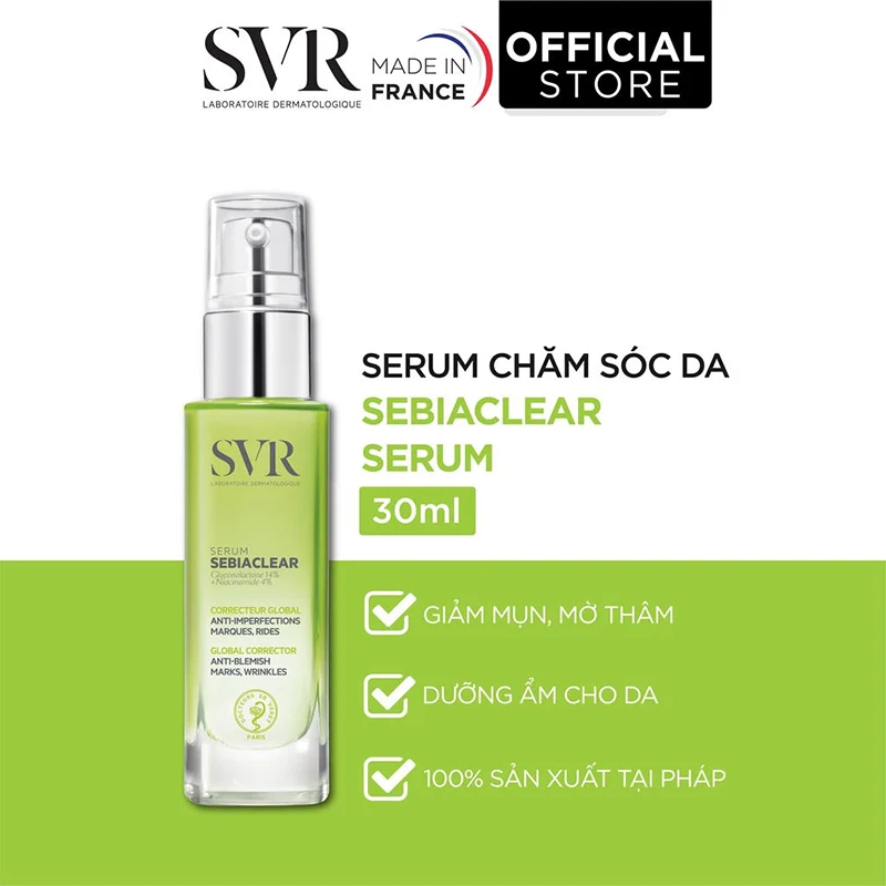 Serum Giảm Mụn SVR Sebiaclear Serum (30ml)