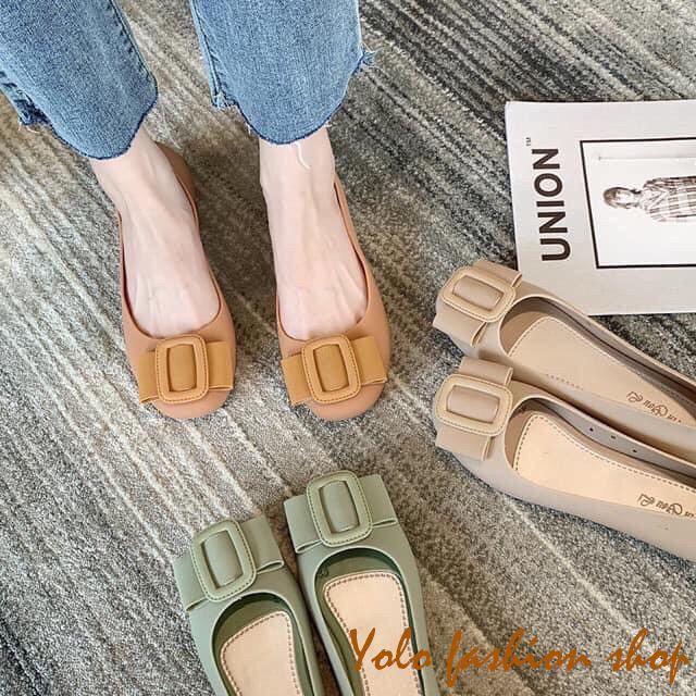 Giày nhựa đi mưa đính nơ xinh xắn - Hàng QC cao cấp GN6