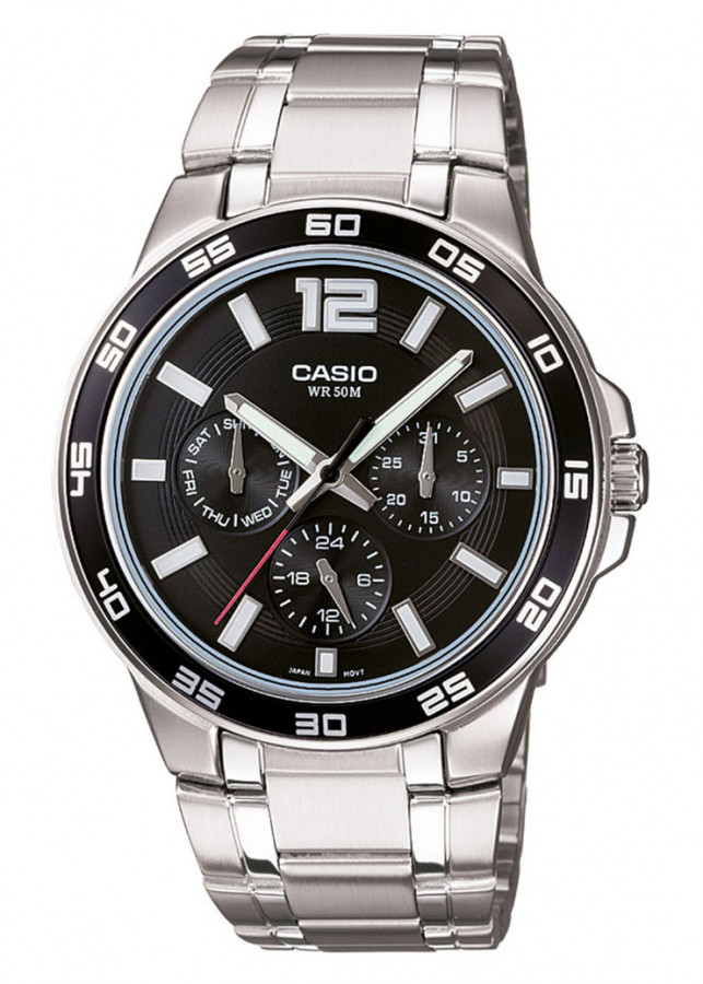 Đồng Hồ Nam Dây Kim Loại Casio MTP-1300D-1AVDF