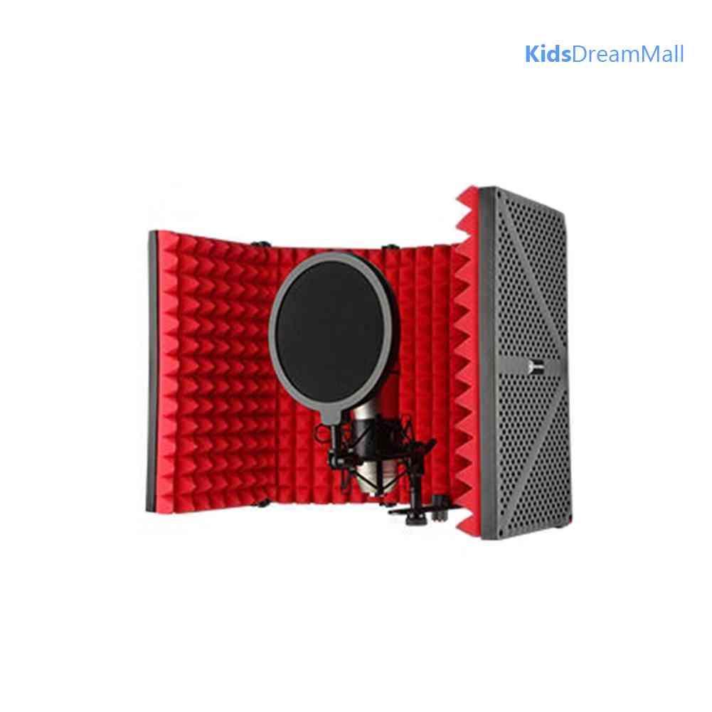 Mới Tấm Chắn Cách Âm Cho Micro Có Thể Gấp Gọn Tiện Dụng