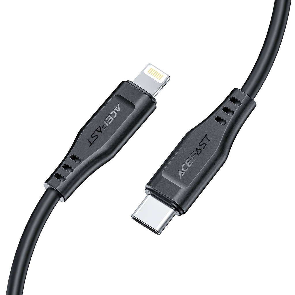 Cáp Acefast USB-C to Light.ning dài 0.3m - DC3-01 Hàng chính hãng Acefast