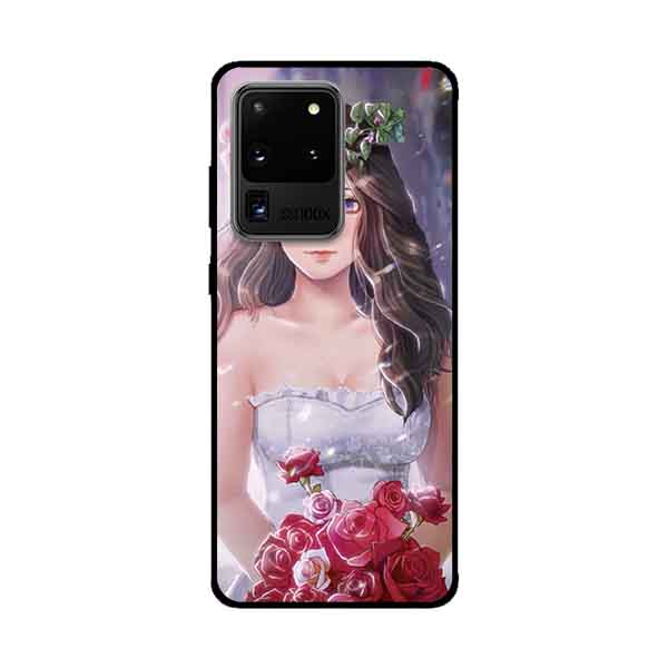 Ốp Lưng Dành Cho Samsung Galaxy S20 Ultra mẫu Girl Anime 3 - Hàng Chính Hãng