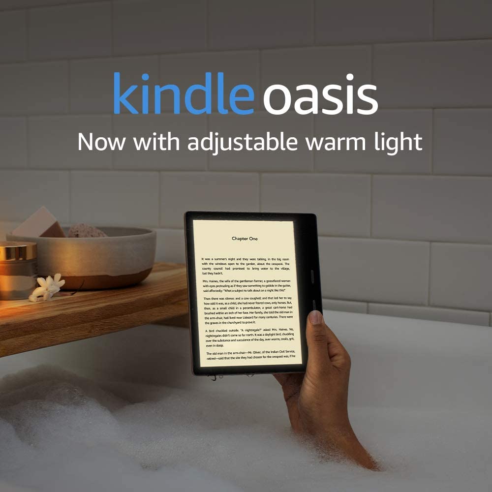 Hình ảnh Máy Đọc Sách Kindle Oasis (10th Gen) 2019- 8GB - Hàng Chính Hãng