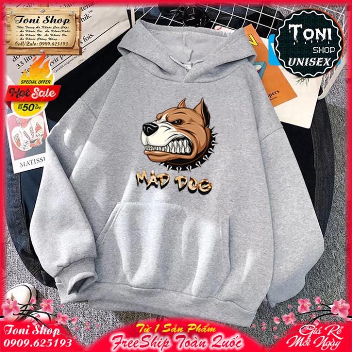 ÁO HOODIE MAD DOG - In Pet Siêu Bền Siêu Đẹp