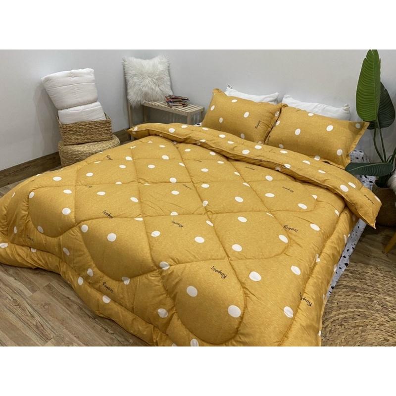 Bộ cotton poly trần phao, vải mềm mát.