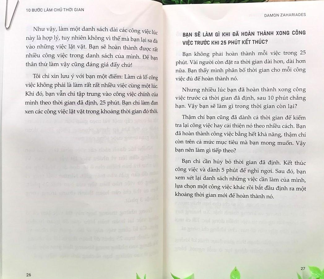 10 Bước Làm Chủ Thời Gian