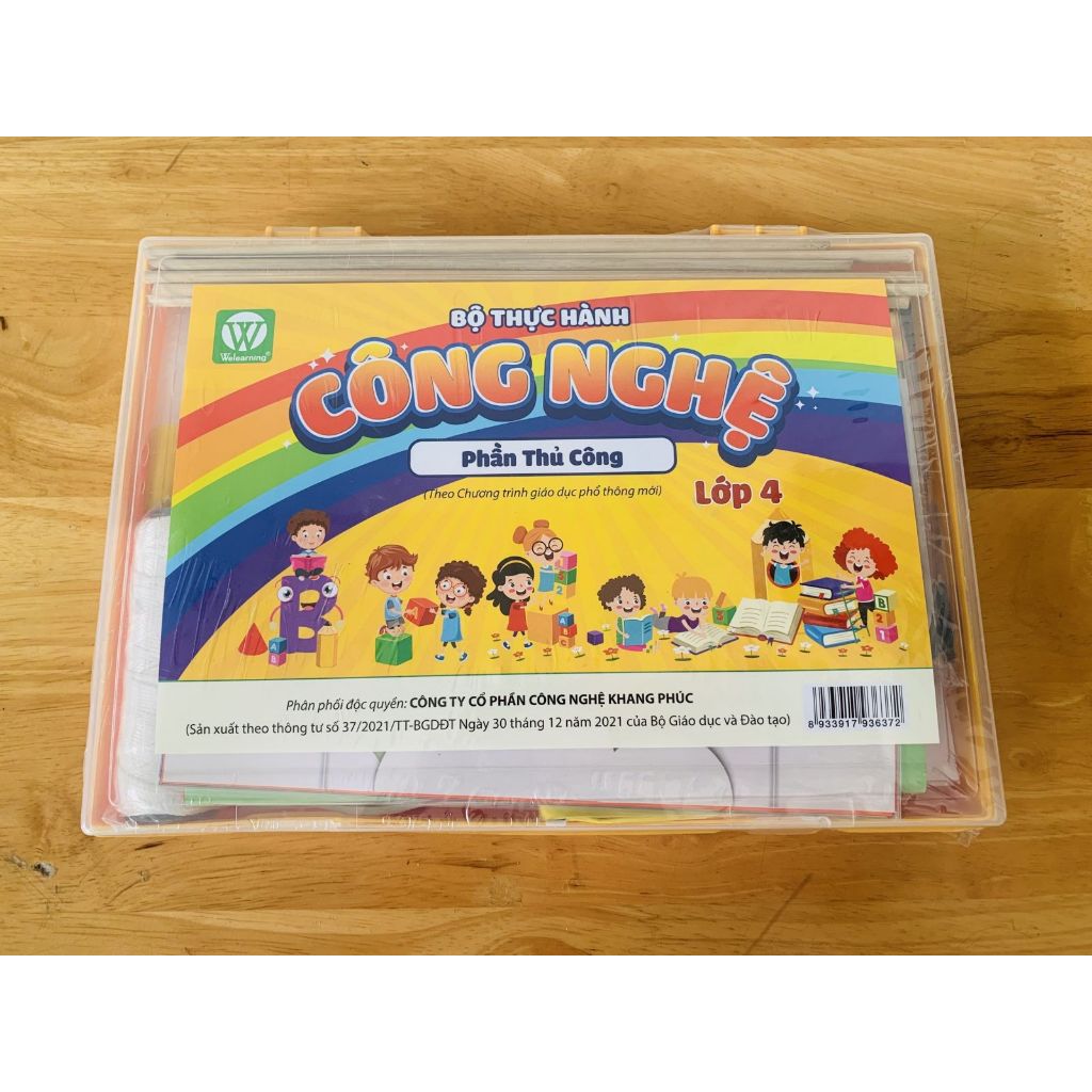 Bộ thực hành công nghệ lớp 4 - phần thủ công