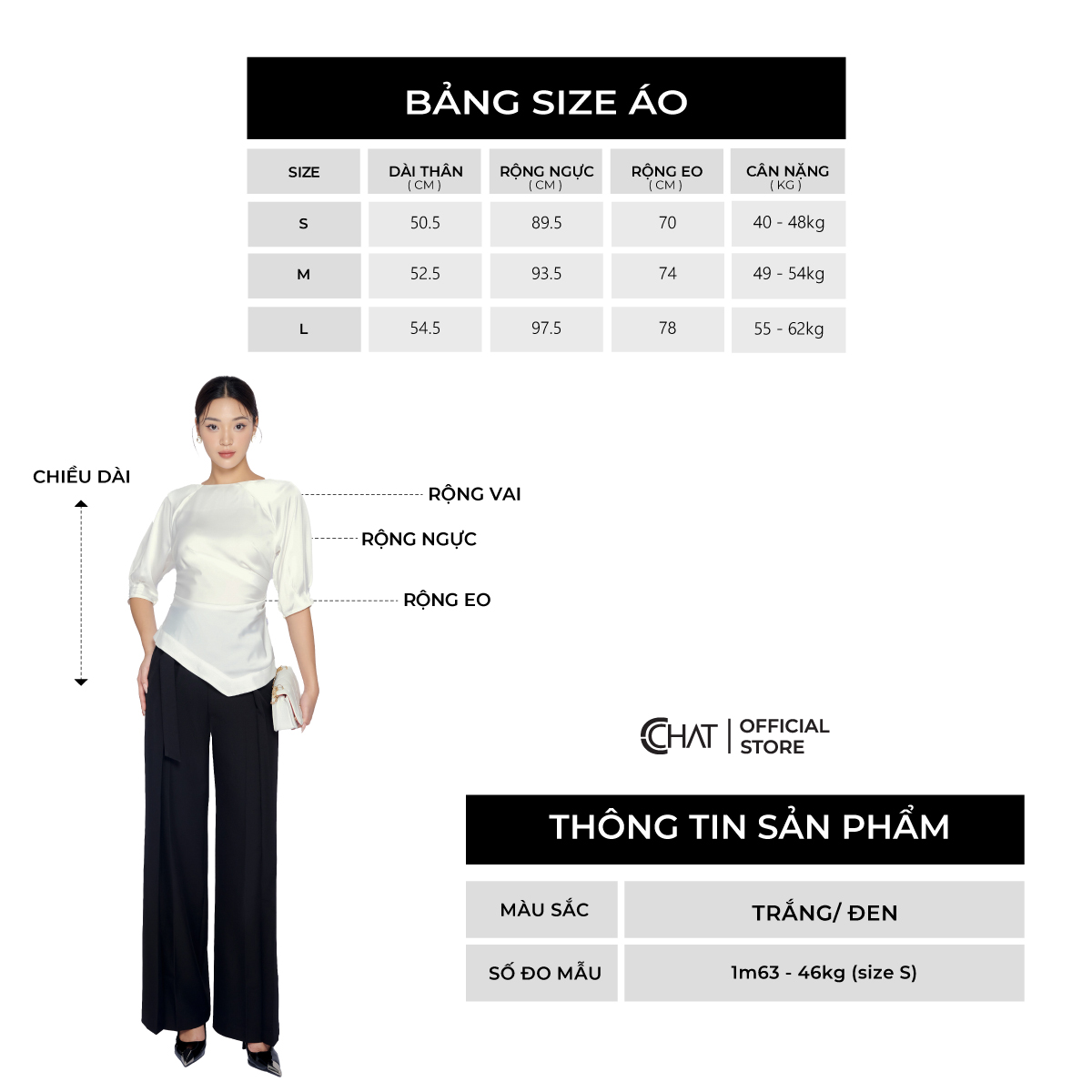 Áo Kiểu Nữ  Dáng Ôm Gấu Vát Phối Chất Lụa Cao Cấp Mềm Mịn 53ANL8009OT