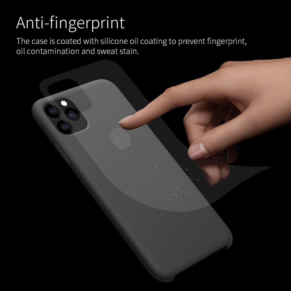 Ốp lưng chống sốc silicon cho iPhone 11 Pro Max mỏng 1mm hiệu Nillkin Flex Pure Cover Case - hàng nhập khẩu