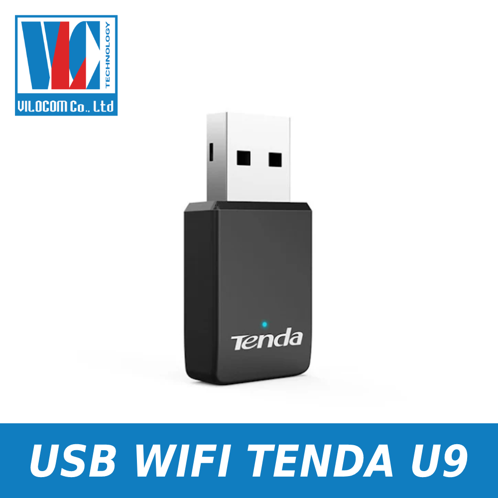 USB THU Wifi U9 chuẩn AC tốc độ 650Mbps - Hàng Chính Hãng