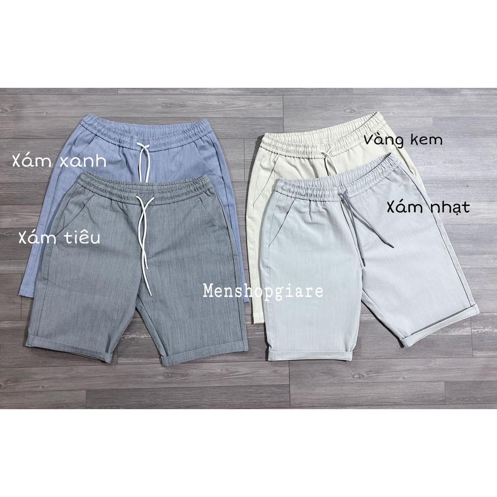 Quần Ngố Lưng Thun Nam Co Giãn, chuẩn sịn cao cấp
