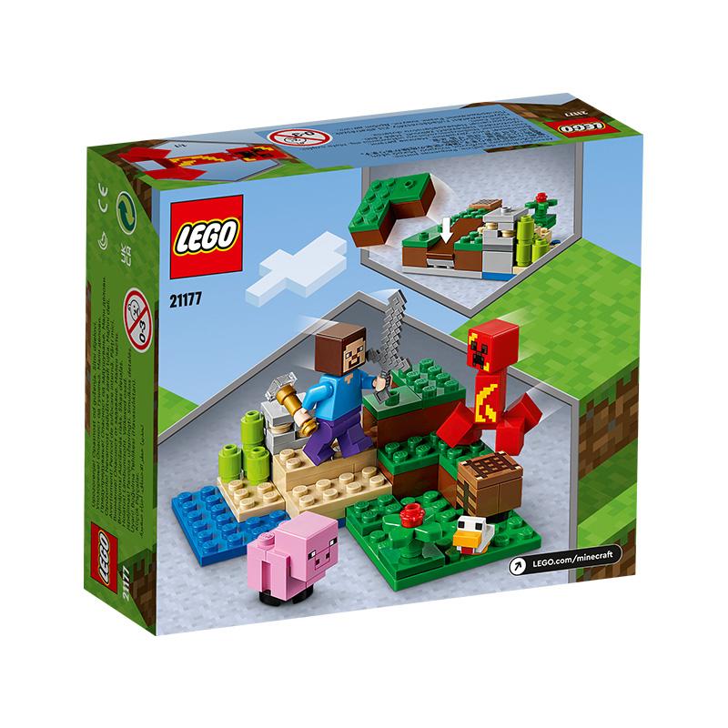 Đồ Chơi LEGO MINECRAFT Phục Kích Sinh Vật Creeper 21177