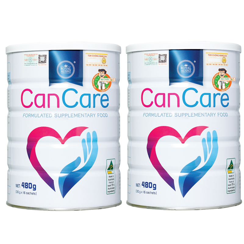 COMBO 2 HỘP SỮA ROYAL AUSNZ CANCARE – DINH DƯỠNG CHUYÊN BIỆT DÀNH CHO NGƯỜI BỆNH UNG THƯ (480G) x2