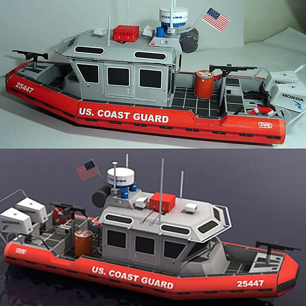 Mô hình giấy tàu thuyền US Coast Guard