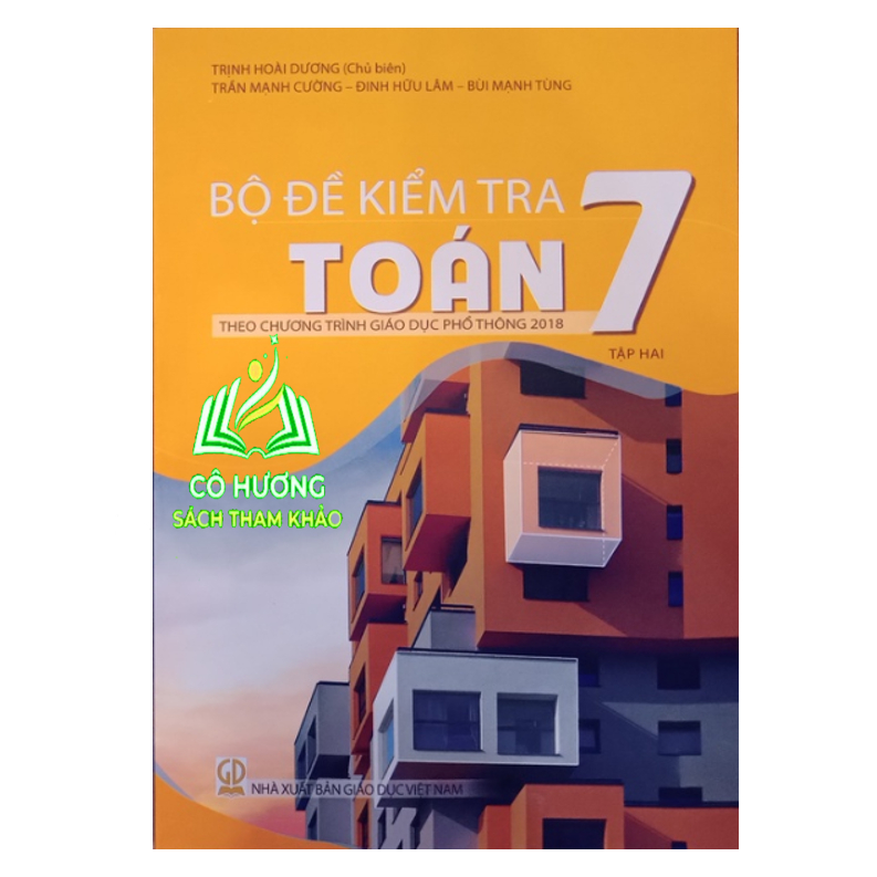 Sách - Combo Bộ đề kiểm tra toán 7 - tập 1 + 2 ( theo chương trình giáo dục phổ thông 2018 ) - KL