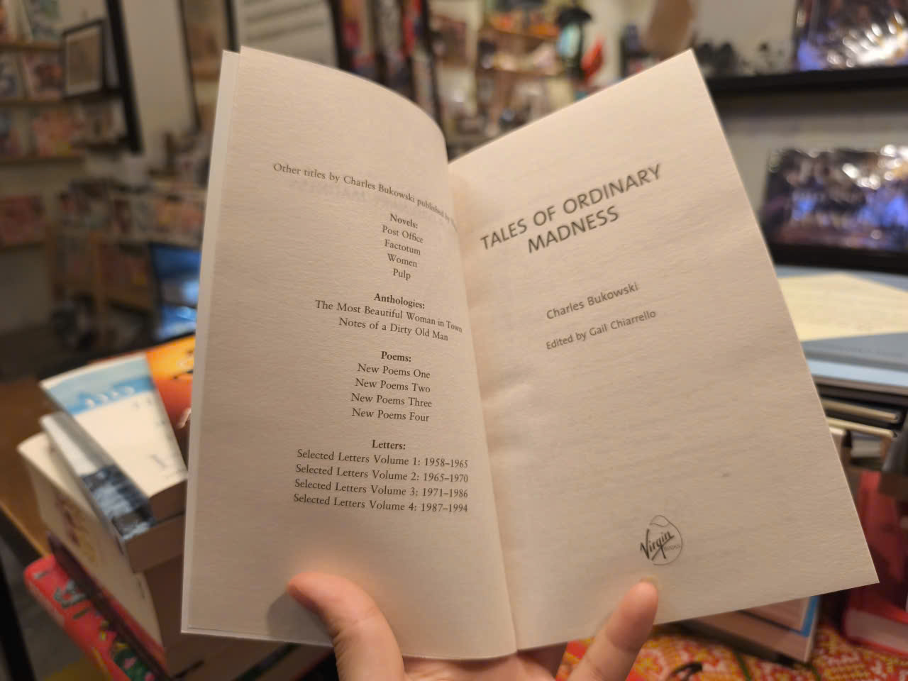 Sách - Tales of Ordinary Madness by Charles Bukowski | Classic American Fiction English Book