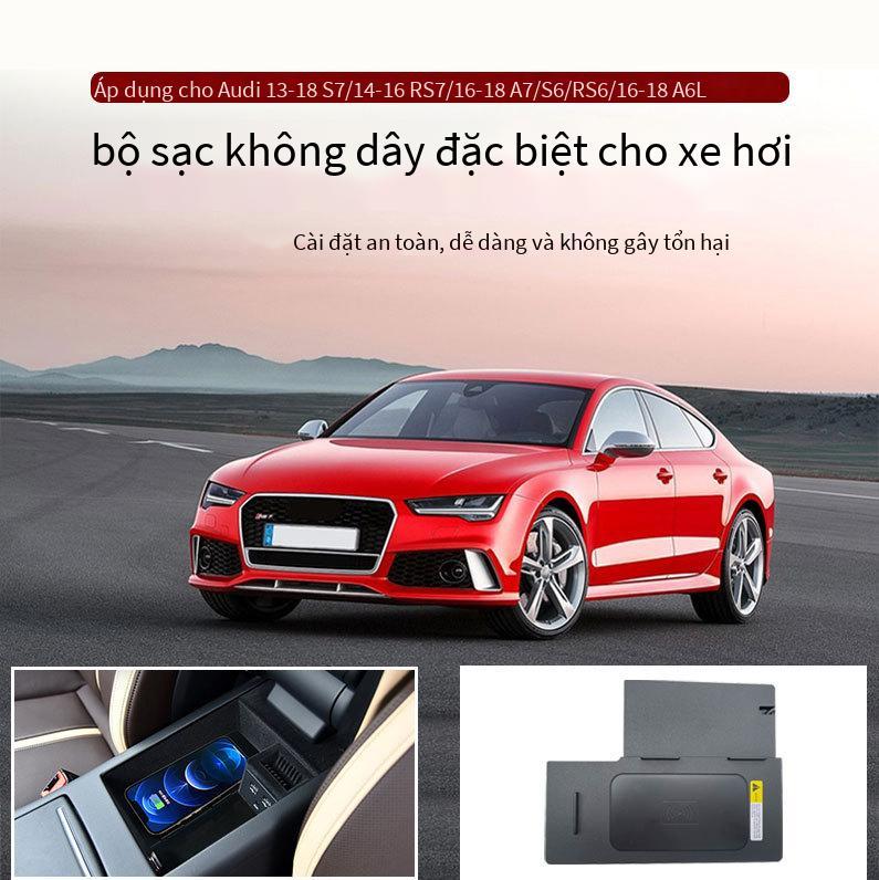 Đảm bảo chất lượng phù hợp cho xe ô tô Audi A6S6RS6A7S7RS7 xe ô tô đặc biệt ô tô đặc biệt sửa đổi bộ sạc không dây điện thoại di động