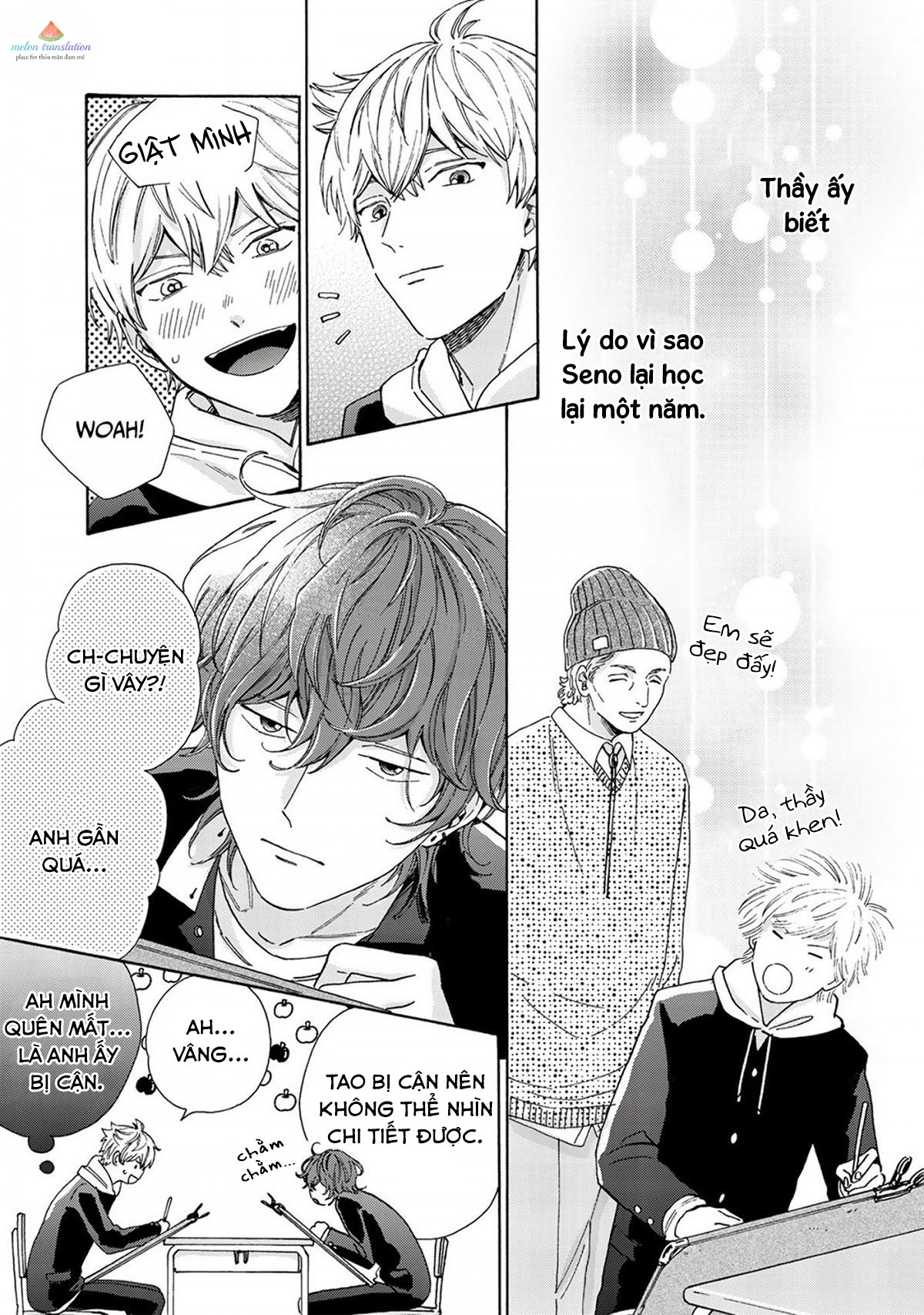 ngôi sao hạng nhất được vẽ bằng nụ hôn chapter 2 10