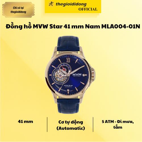 Đồng hồ MVW Star 41 mm Nam MLA004-01N - Hàng Chính Hãng