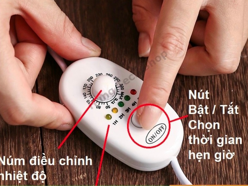 Lư Xông Đốt Trầm Hương, Tinh Dầu - Lư Gốm Sứ Xông Trầm Hương, Tinh Dầu Bằng Điện Có Hẹn Giờ
