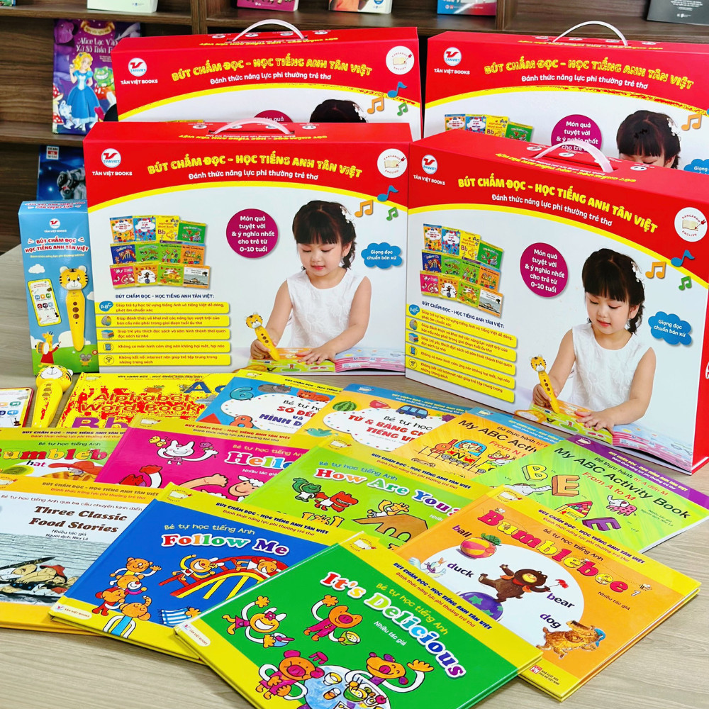 Hổ - Bút Chấm Đọc Học Tiếng Anh Tân Việt - Đánh Thức Năng Lực Phi Thường Cho Trẻ Thơ