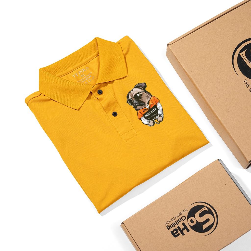 Áo thun Polo nam cổ bẻ BASIC vải cá sấu may kĩ , form đẹp PoLo T02 - SoHa Clothing