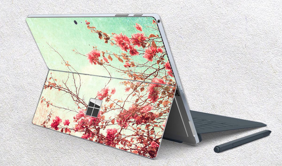 Skin dán hình Hoa văn x04 cho Surface Go, Pro 2, Pro 3, Pro 4, Pro 5, Pro 6, Pro 7, Pro X