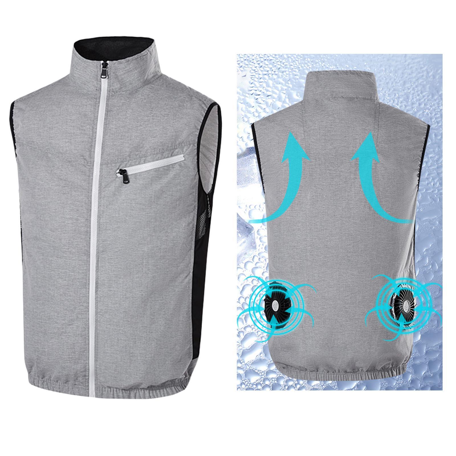 Cooling Clothing Men Women Fan Cold Vest Comfortable for Outdoor