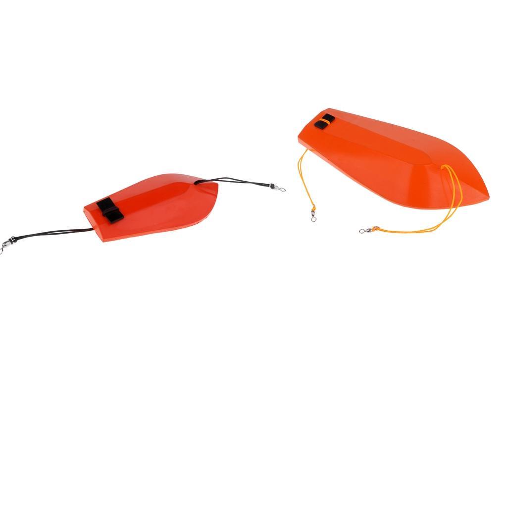 2xBig Game Trolling Board Planer K-Type for Bluefin,Tuna Fishing S